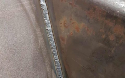 S355-teräslevy, MAG 136 -hitsaus